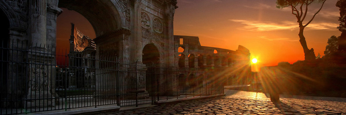 L'Arc de Constantin à Rome