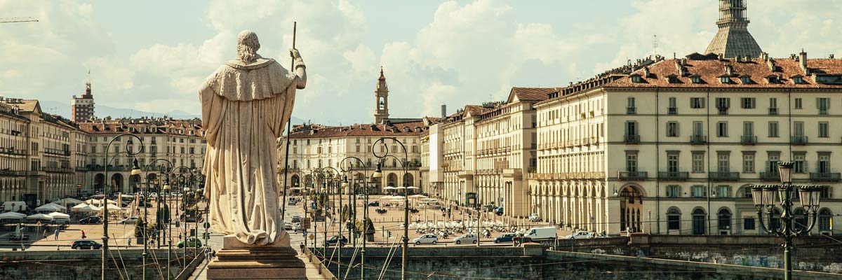 Piazza Vittorio in Torino 