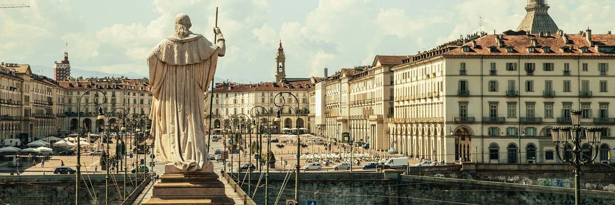 Piazza Vittorio in Turin