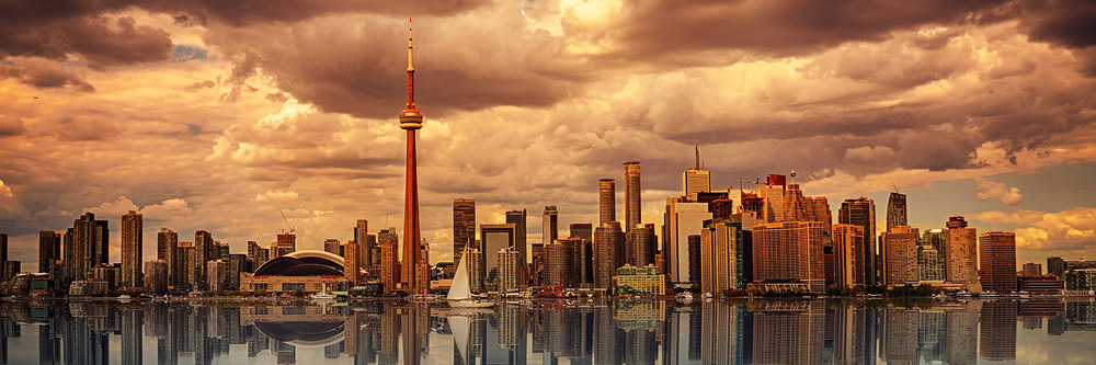 Skyline of Toronto, Canada