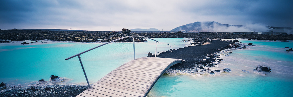 Lagoon near Reykjavík