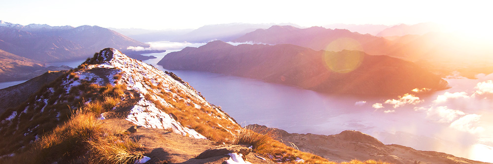 Berglandschaft in Neuseeland