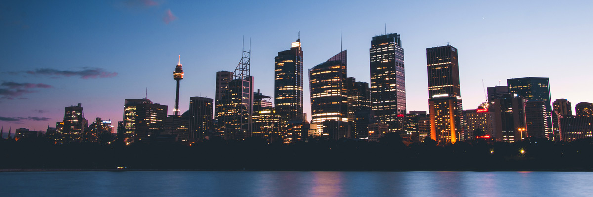 Skyline of Sydney