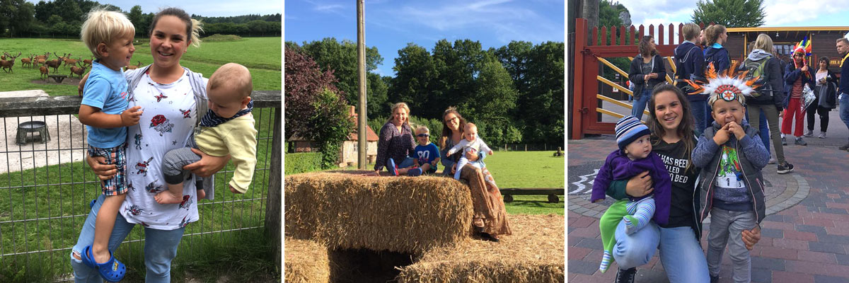 Au pairs open world's doors, Community