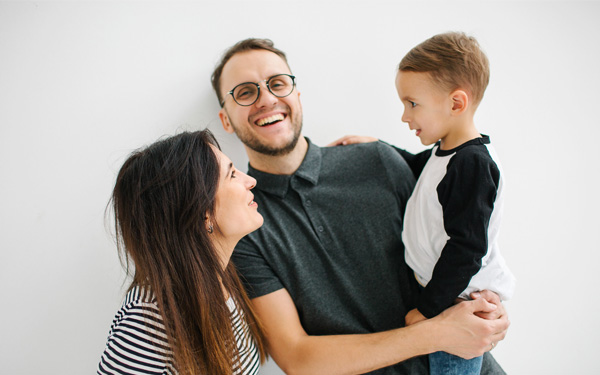 Una familia joven