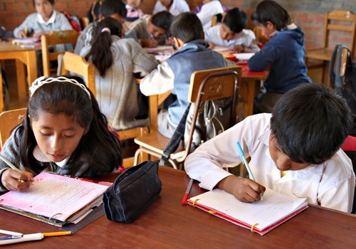 Schulkinder in Lateinamerika