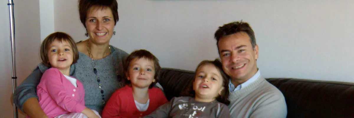Maria, suo marito e i suoi 3 figli