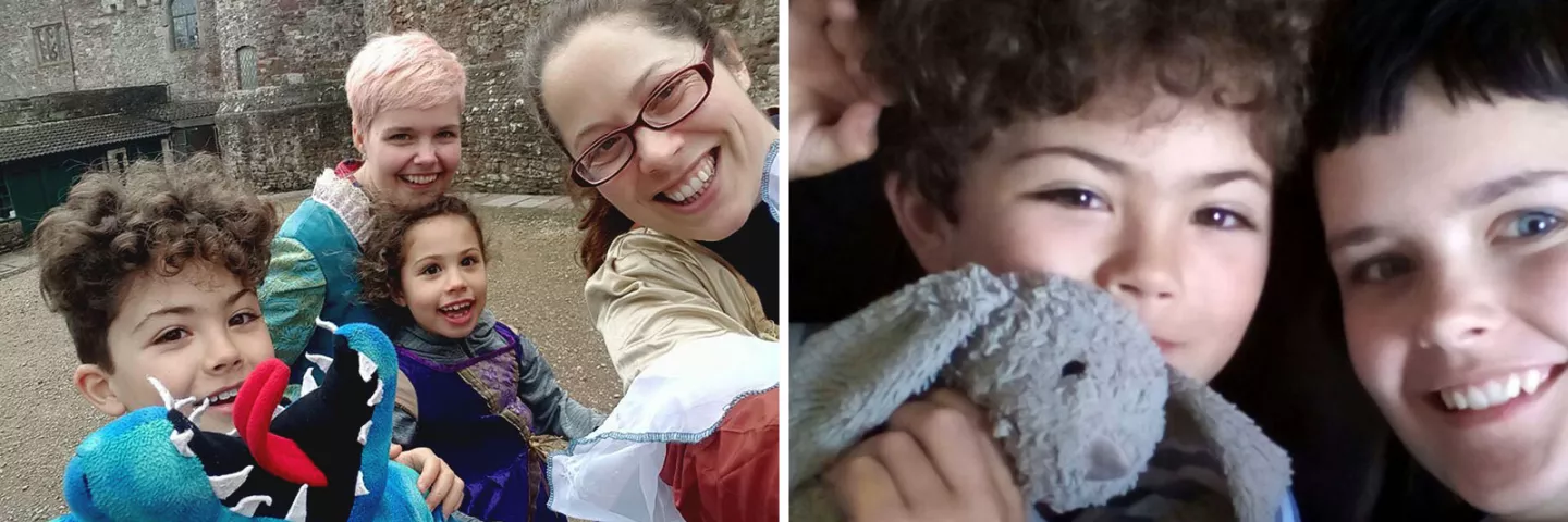 Au-pair Maartje und ihre Gastkinder