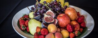 Nice fruit bowl at the buffet