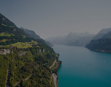 Mountain scene in Switzerland