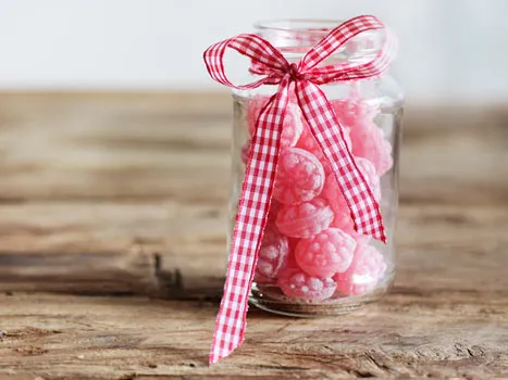 Present on a table