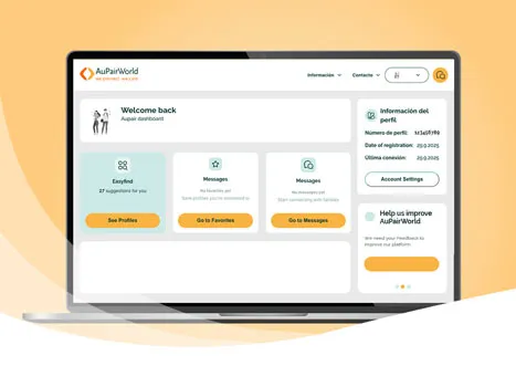 Screenshot of new dashboard
