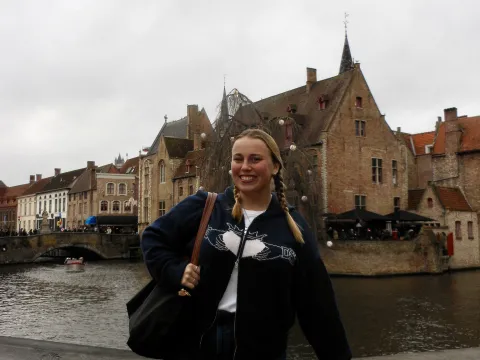 Michelle in europe