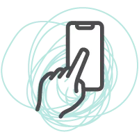 Grafik - Lernen am Handy