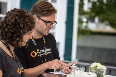 AuPairWorld staff consummating last details