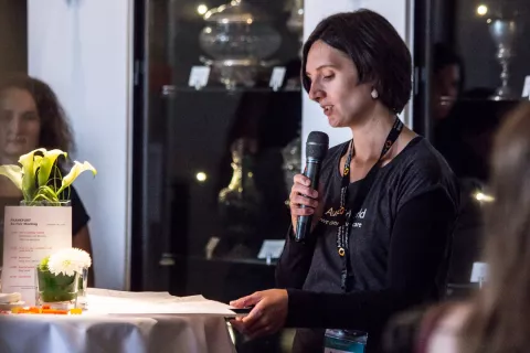 The opening speech by our managing director, Ann-Kristin