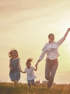 One au pair and two kids