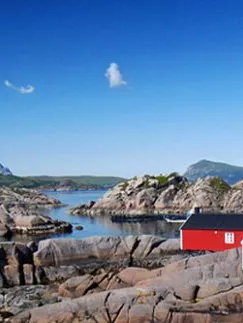Fishing village in Norway