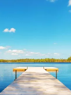 Lake Piccolo in Sweden