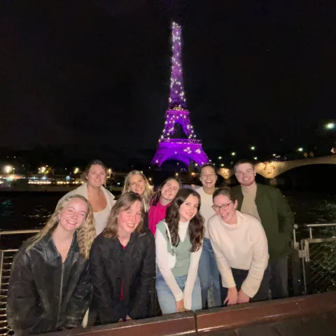 Lyndsey with friends